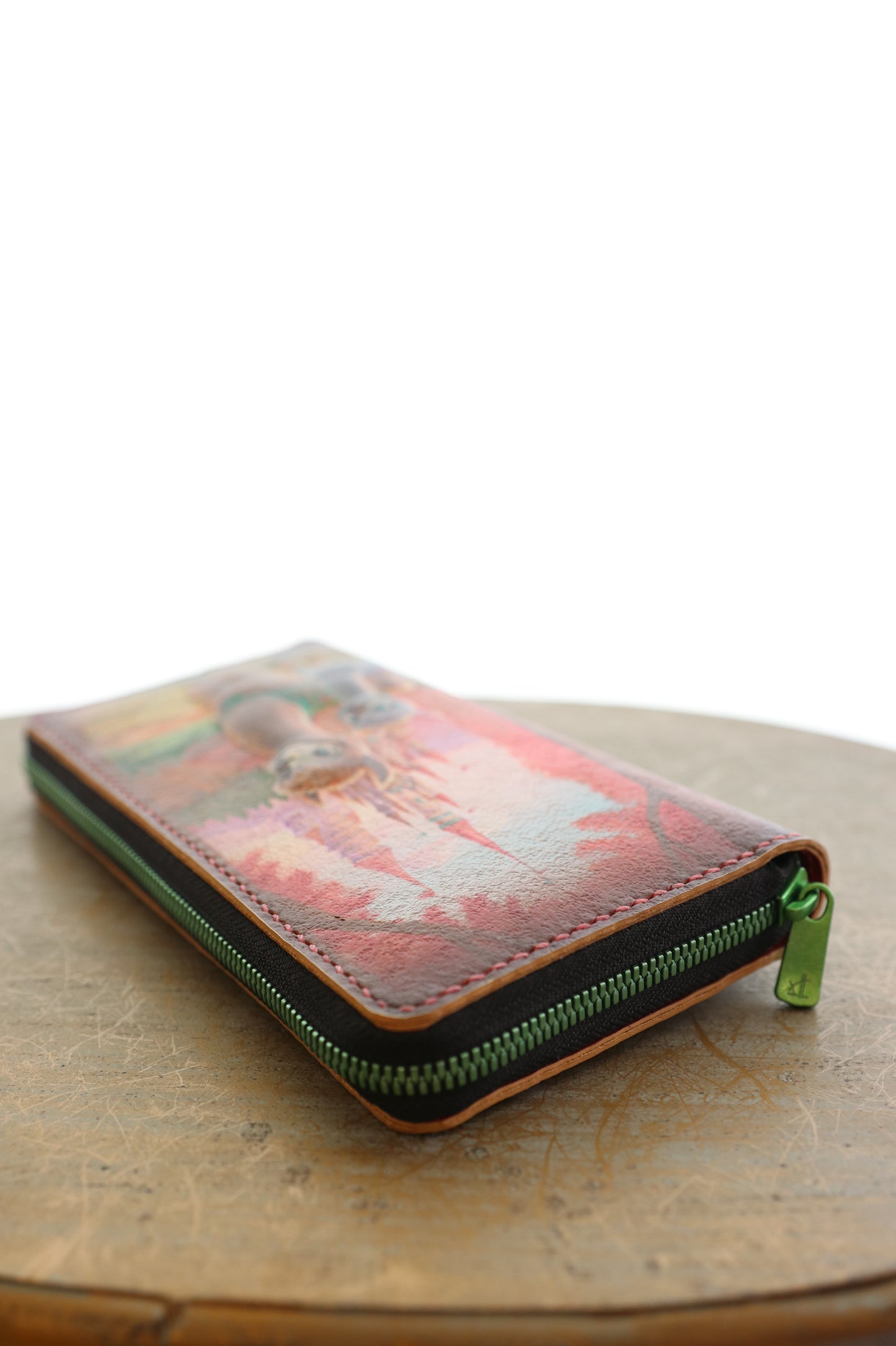 アルパカの王子とお姫様の長財布