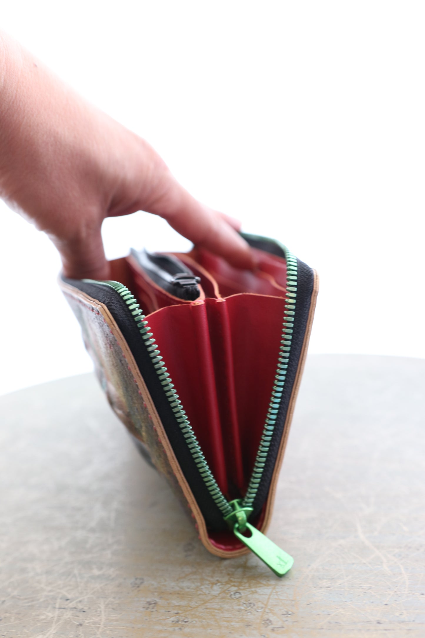 アルパカの王子とお姫様の長財布