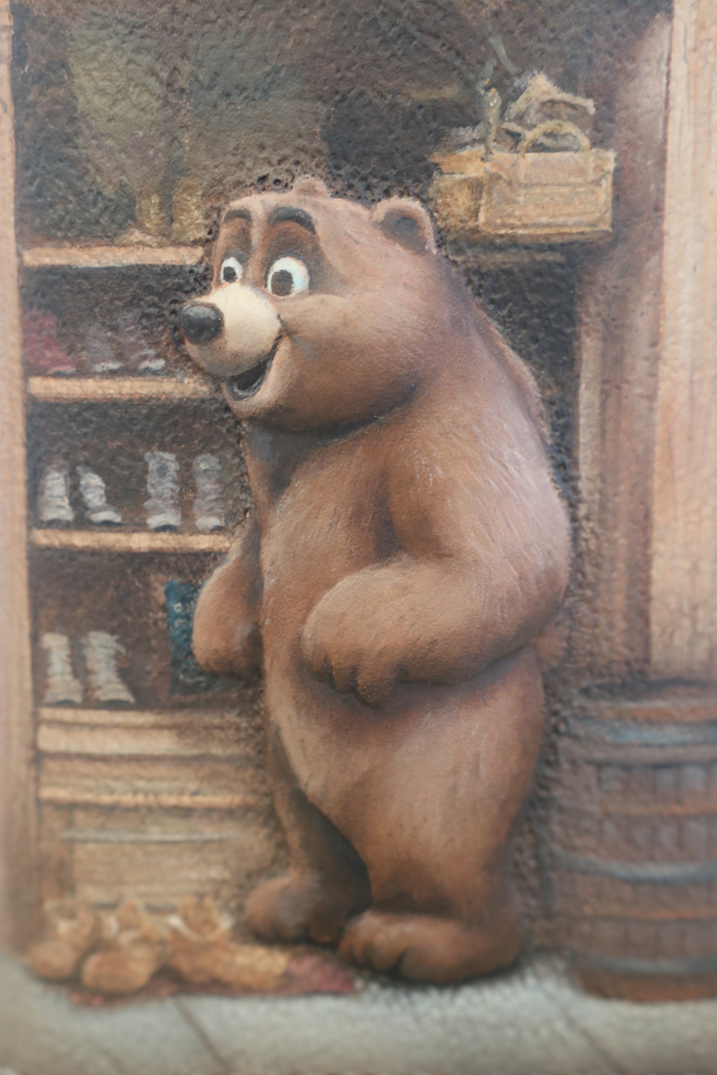 セレクトショップの店員さんがクマの長財布