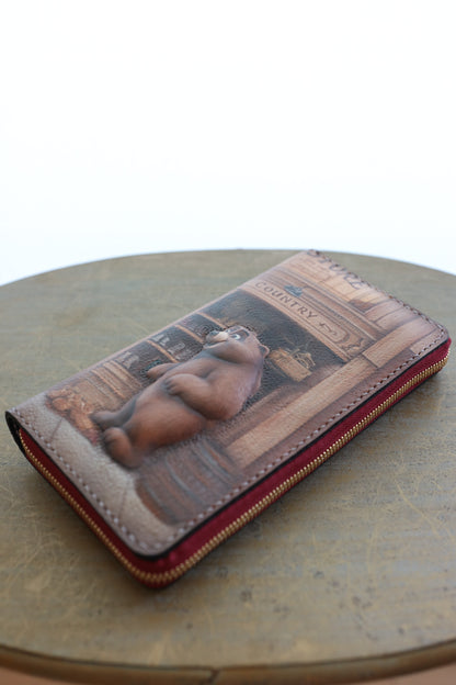 セレクトショップの店員さんがクマの長財布