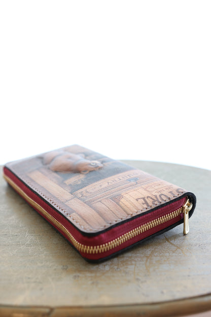 セレクトショップの店員さんがクマの長財布