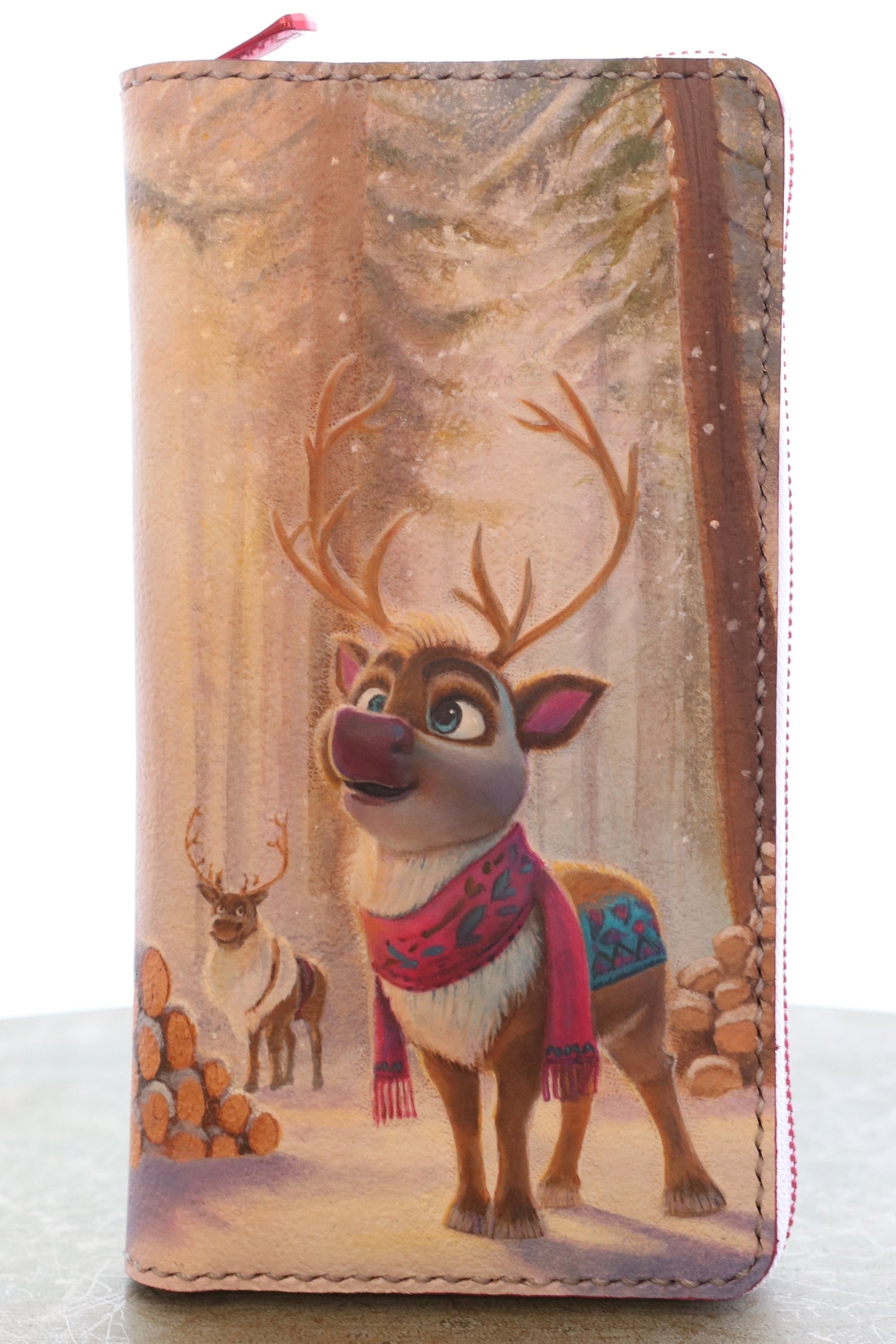 アレンデール地方のトナカイの長財布