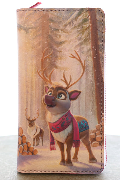 アレンデール地方のトナカイの長財布
