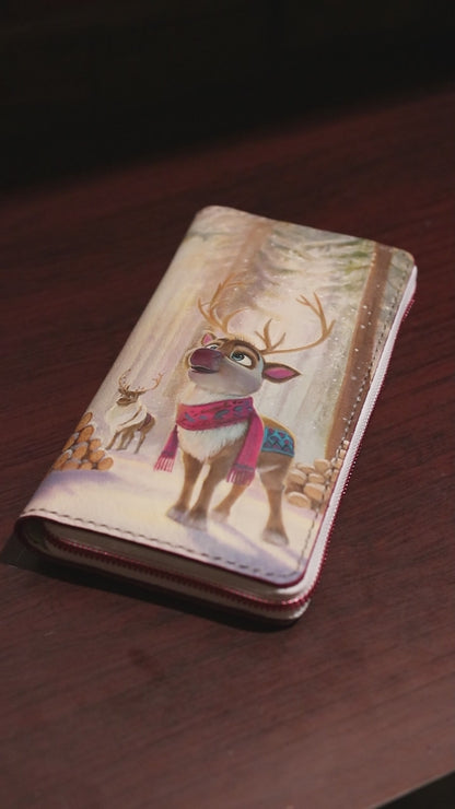 アレンデール地方のトナカイの長財布