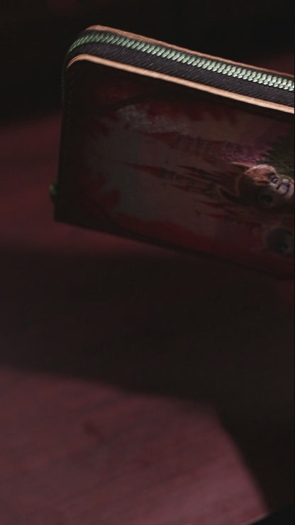 アルパカの王子とお姫様の長財布